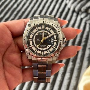 Men’s Bulova Stainless Steel Watch